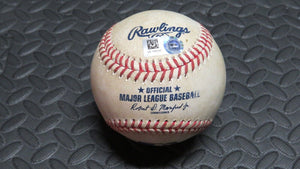 2020 Magneuris Sierra Miami Marlins Game Used RBI Sacrifice Fly MLB Baseball!