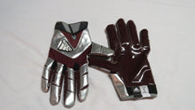 Load image into Gallery viewer, 2017 Mississippi State Bulldogs NCAA Game Used Worn ADIDAS Football Gloves!