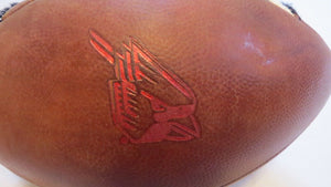 Game Used Nike Vapor One Ball State Cardinals College Football Leather Game Ball