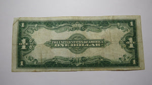$1 1923 Silver Certificate Large Bank Note Bill Blue Seal One Dollar Very Fine++