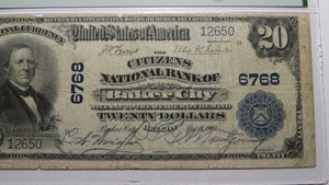 $20 1902 Baker City Oregon OR National Currency Bank Note Bill Ch. #6768 F15 PMG