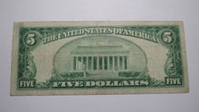 Load image into Gallery viewer, $5 1929 Red Hook New York NY National Currency Bank Note Bill Ch. #752 FINE