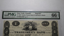 Load image into Gallery viewer, $1 1823 Catskill New York NY Obsolete Currency Bank Note Bill! Reprint UNC66EPQ