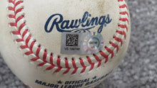 Load image into Gallery viewer, 2020 Wade LeBlanc Baltimore Orioles Strikeout Game Used Baseball! Danny Jansen