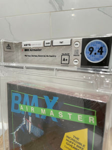 Unopened BMX AirMaster Atari 2600 7800 Sealed Video Game Wata Graded 9.4 A+ 1990