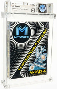 New Air Raiders M-Network Atari 2600 Sealed Video Game! Wata Graded 6.0! 1982