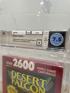Unopened Desert Falcon Atari 2600 Sealed Video Game! Wata Graded 7.5 A Seal 1987