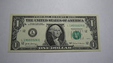 Load image into Gallery viewer, $1 2017 Fancy Serial Number Federal Reserve Bank Note Bill Crisp Uncirculated 95