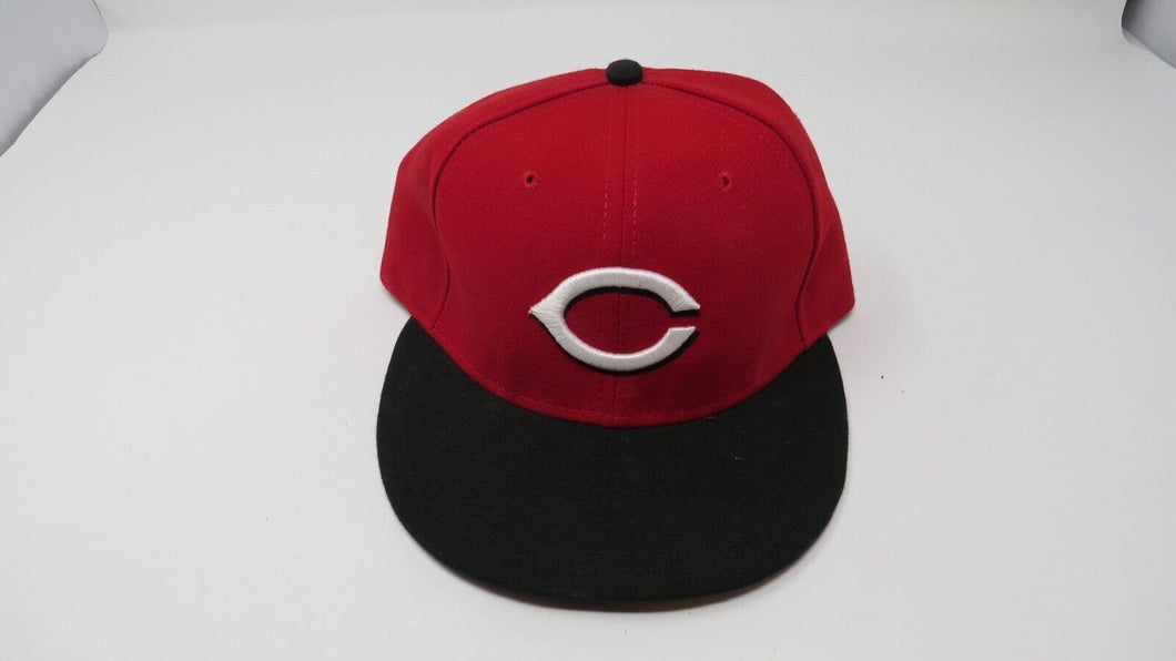 2011 Jeremy Hermida Cincinnati Reds Game Used Worn MLB Baseball Hat!