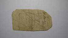 Load image into Gallery viewer, 1754 Ten Shillings North Carolina NC Colonial Currency Note Bill! RARE 10s!