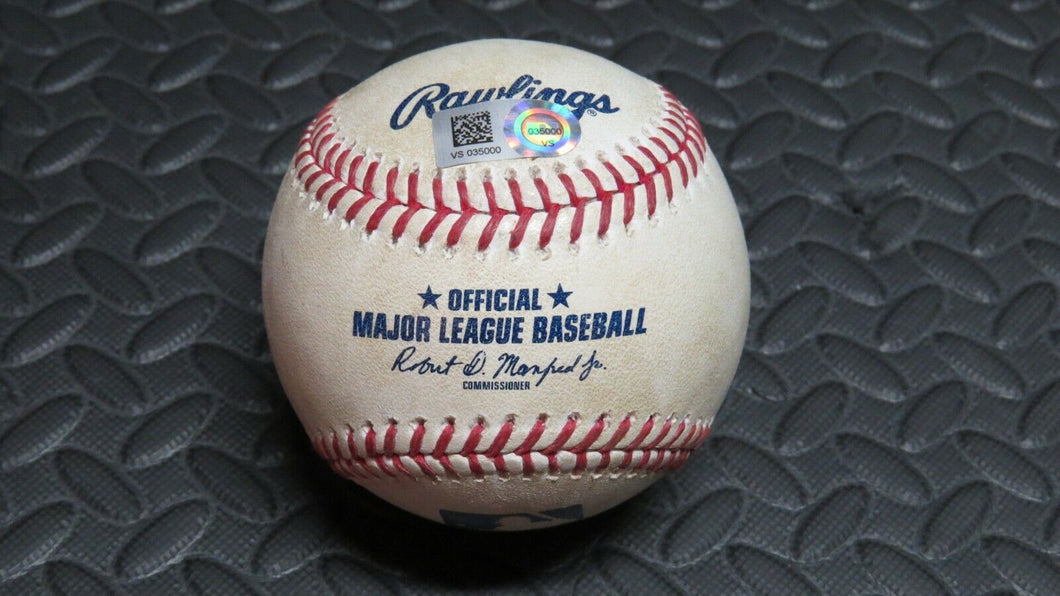 2020 Jose Iglesias Baltimore Orioles Game Used Ball In Dirt Baseball! Yamamoto