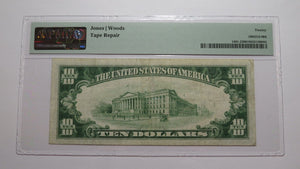$10 1929 Montclair New Jersey NJ National Currency Bank Note Bill Ch #12268 VF20