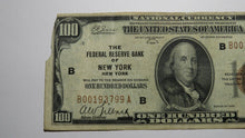 Load image into Gallery viewer, $100 1929 New York City NYC National Currency Note Federal Reserve Bank RARE!