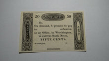 Load image into Gallery viewer, $.50 18__ Worthington Ohio OH Obsolete Currency Bank Note Fractional Remainder!