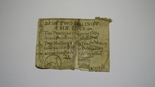 Load image into Gallery viewer, 1771 Two Shillings Six Pence North Carolina NC Colonial Currency Note Bill 2s6d