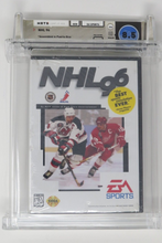 Load image into Gallery viewer, New NHL &#39;96 Hockey Sega Genesis Factory Sealed Video Game Wata Graded 8.5 B+