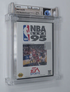 NBA Live '95 Basketball Sega Genesis Sealed Video Game Wata Graded 9.4 B+