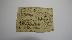 1761 Thirty Shillings North Carolina NC Colonial Currency Note Bill! 30s RARE