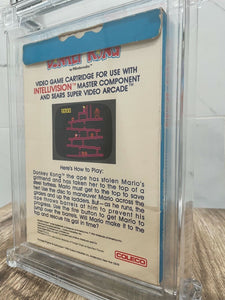 Unopened Donkey Kong Coleco Sealed Video Game! Wata Graded 7.0 1982 Nintendo
