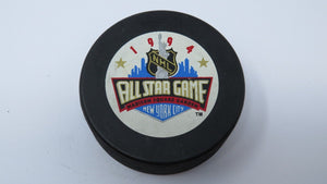 1994 NHL All Star Game Official Collectible Trench Vintage Hockey Puck New York
