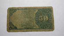 Load image into Gallery viewer, 1874 $.50 Fourth Issue Fractional Currency Obsolete Bank Note Bill! Dexter 4th