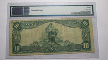 Load image into Gallery viewer, $10 1902 Dunellen New Jersey NJ National Currency Bank Note Bill #8501 VF20 PMG!