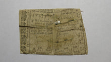 Load image into Gallery viewer, 1768 Five Shillings North Carolina NC Colonial Currency Note Bill RARE 5s USA