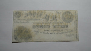 $.50 1852 Jordanville New York NY Obsolete Currency Bank Note Bill Herkimer CU++