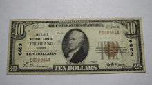 Load image into Gallery viewer, $10 1929 Highland Illinois IL National Currency Bank Note Bill! Ch. #6653 VF!