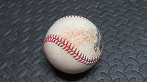 2020 Renato Nunez Baltimore Orioles Game Used Single Baseball! 1B Hit! Corbin
