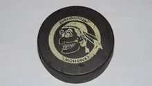 Load image into Gallery viewer, Vintage Burlington Mohawks Game Used OHA Official Viceroy Hockey Puck Ontario
