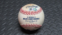 Load image into Gallery viewer, 2020 Renato Nunez Baltimore Orioles Game Used Single Baseball! 1B Hit! Corbin