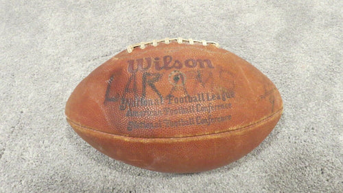 1970's Los Angeles Rams Game Used NFL Football! Pete Rozelle Wilson Youngblood!