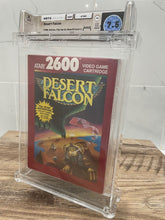 Load image into Gallery viewer, Unopened Desert Falcon Atari 2600 Sealed Video Game! Wata Graded 7.5 A Seal 1987
