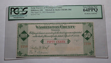 Load image into Gallery viewer, $.50 1933 Hillsboro Oregon OR Obsolete Currency Bank Note Bill! Remainder Scrip