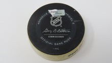 Load image into Gallery viewer, 2019-20 Alex Galchenyuk Minnesota Wild Game Used Goal Scored Puck -Zach Parise A
