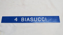 Load image into Gallery viewer, 1995 Dean Biasucci St. Louis Rams Game Used NFL Locker Room Nameplate! Kicker